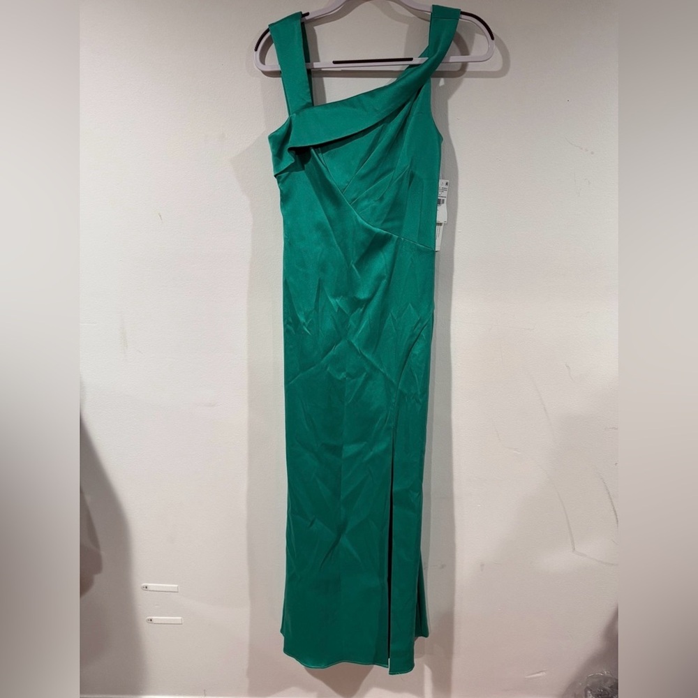 Aidan Mattox by Adrianna Papeli Stretch Mikado Mermaid Gown - Picture 3 of 6